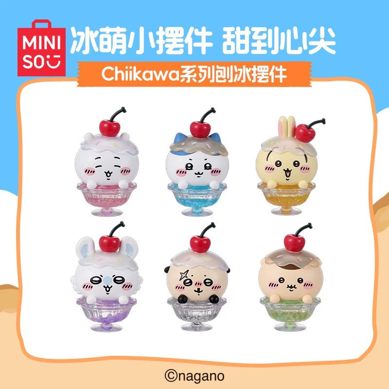 Miniso x Chiikawa | Chiikawa Summer Day Series Shaved Ice Ornaments