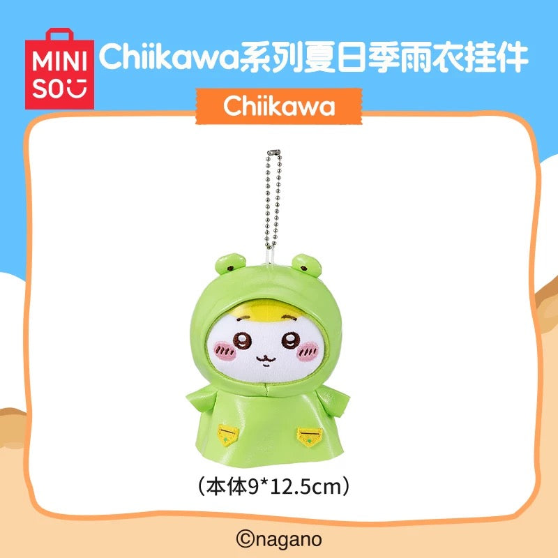 Miniso x Chiikawa | Chiikawa Summer Day Series Raincoat Mascot - Usagi
