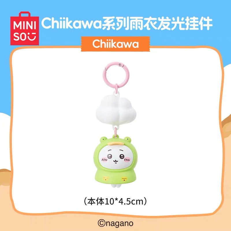 Miniso x Chiikawa | Chiikawa Summer Day Series Raincoat Luminous Pendant Charm