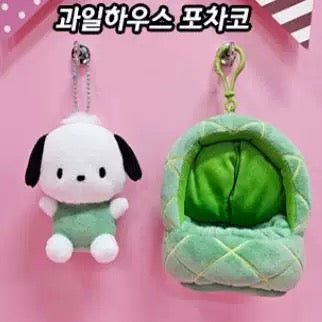 Sanrio Korea | Sanrio Fruit House Mascot Plush Keychain (Can be Seperated)