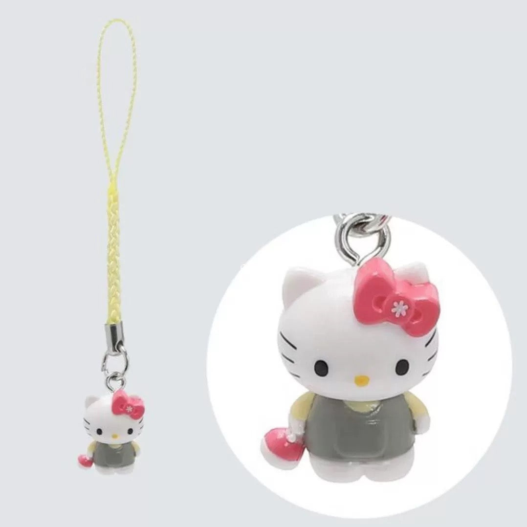 Sanrio Korea | Snow Peak x Hello Kitty Figure Keying Mini Hozuki White