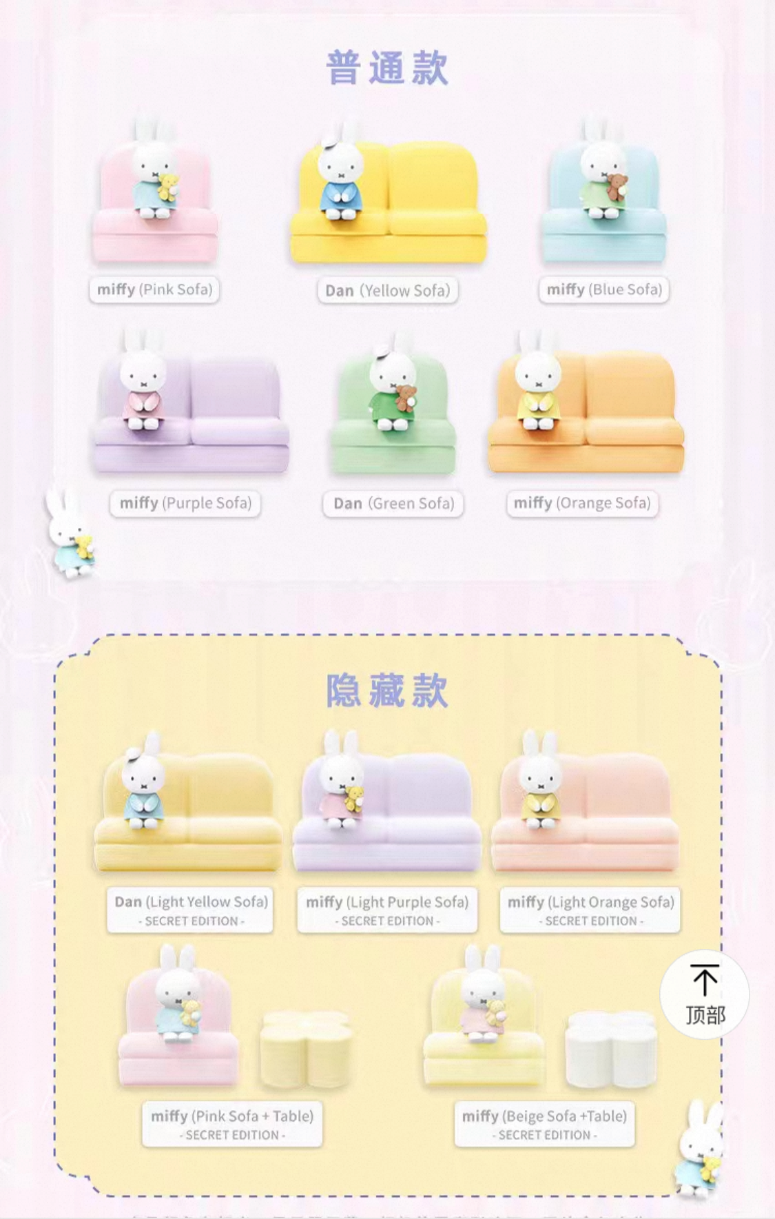 Miffy | Miffy Sofa Phone Stand Series Blind Box