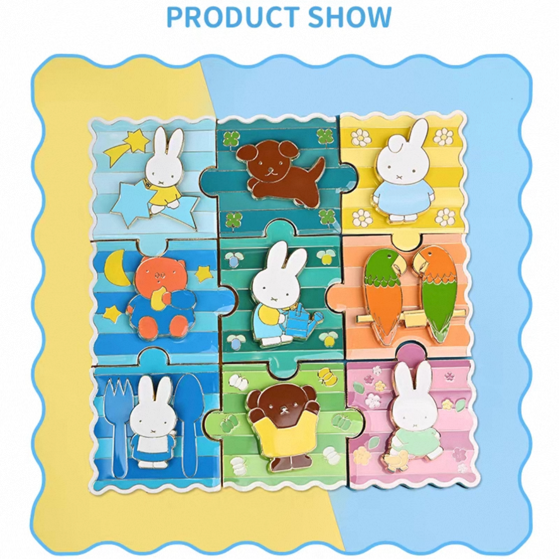 Miffy | Miffy Metal Refrigerator Magnets Blind Box