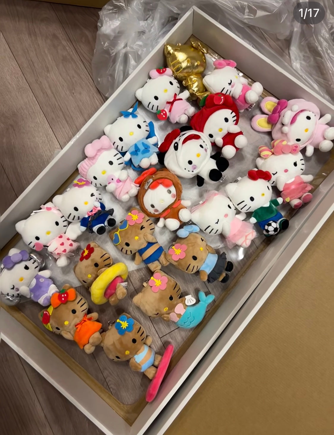 Sanrio Avail | Hello Kitty 21 Style Mascot Charm - One Set