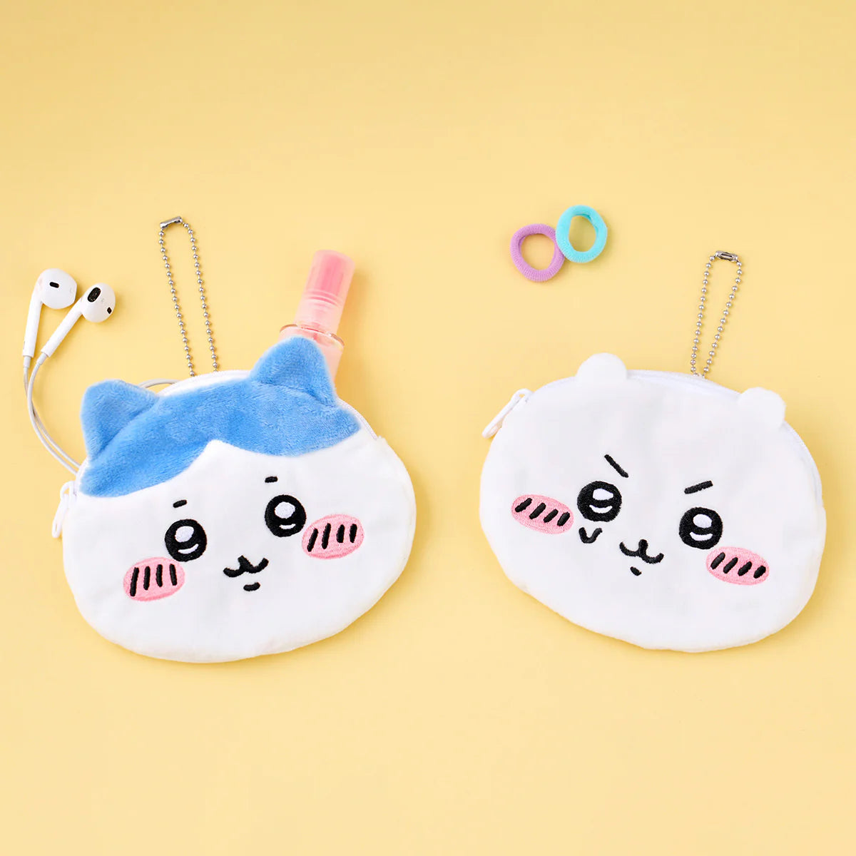 Chiikawa | Kyarapo Series - Chiikawa Trading Okao Pouch (I'll do my best tomorrow! Edition) (8 types in total)