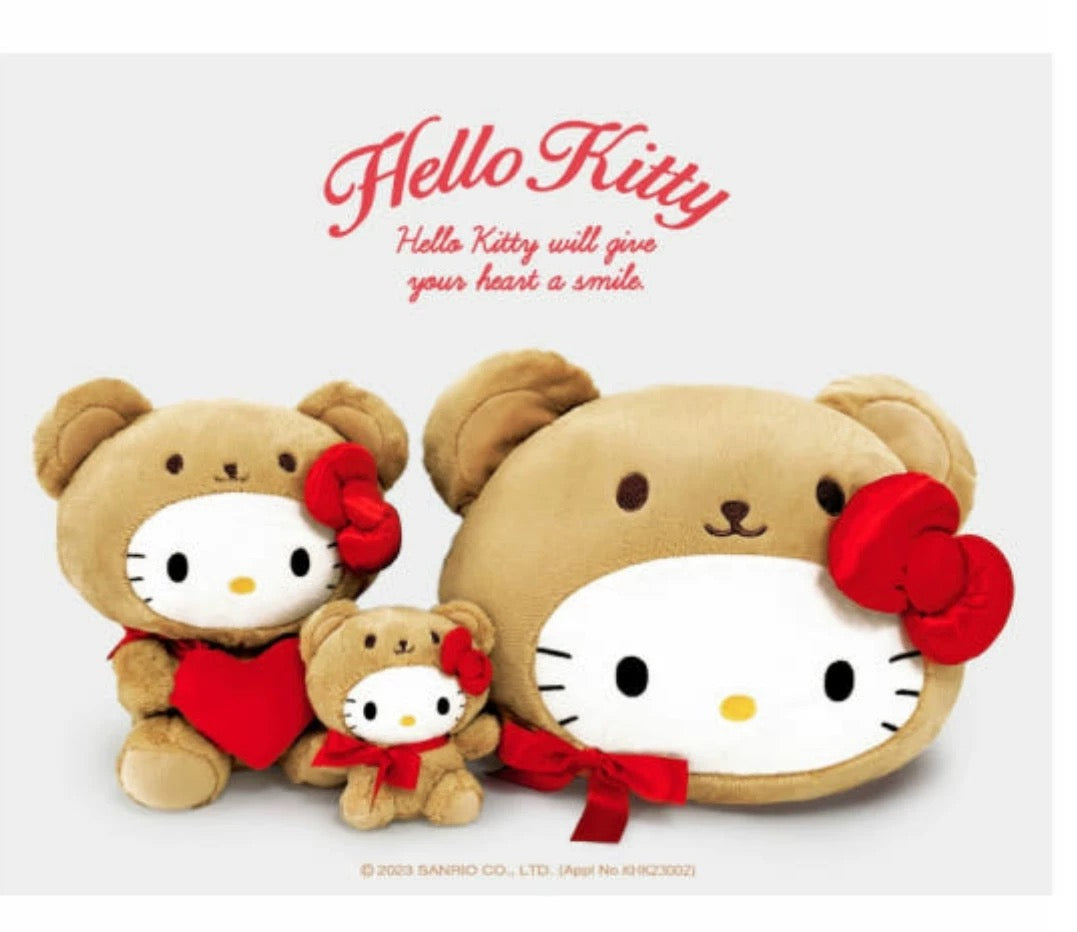 Sanrio Korea | Sanrio Seoul Limited Hello Kitty 50th Anniversary Bear Mascot Holder