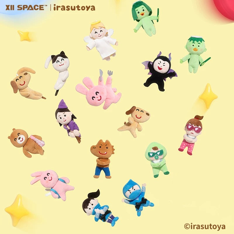 Irasutoya | Irasutoya x X11SPACE Magnet Mascot Keychain Blind Box (8+1 Types)