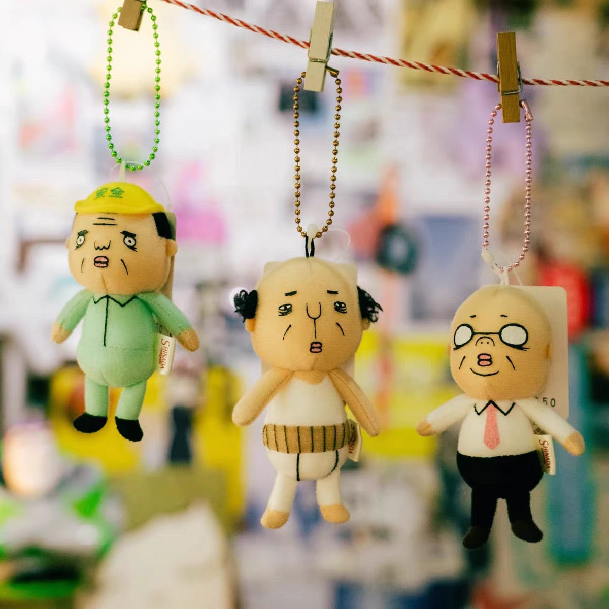 Shinada Uncle Plush Keychain