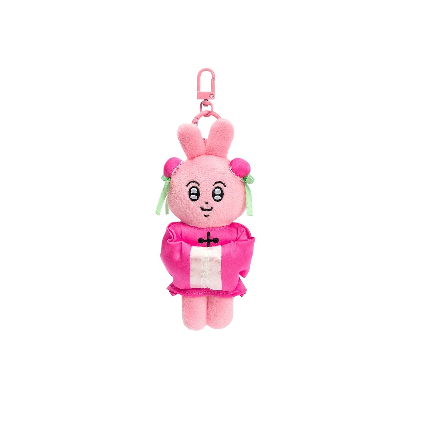 MY FRIEND RABBIT | Pink Rabbit Mascot Keychain - Chinese Restaurant