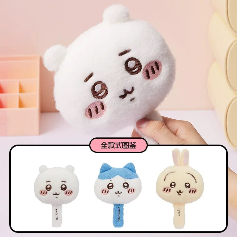 Miniso x Chiikawa | Chiikawa Hand Held Plush Mirror