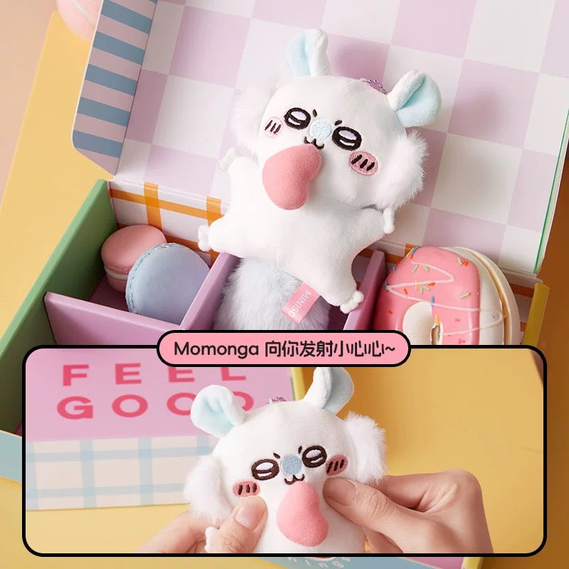 Miniso x Chiikawa | Chiikawa Momonga Heart Mascot Heart