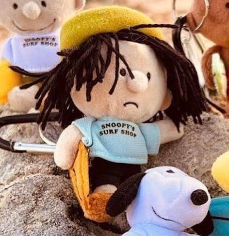 PEANUTS | SNOOPY'S SURF SHOP | Surf Mascot Snap Ring With Carabiner - FRANKLIN