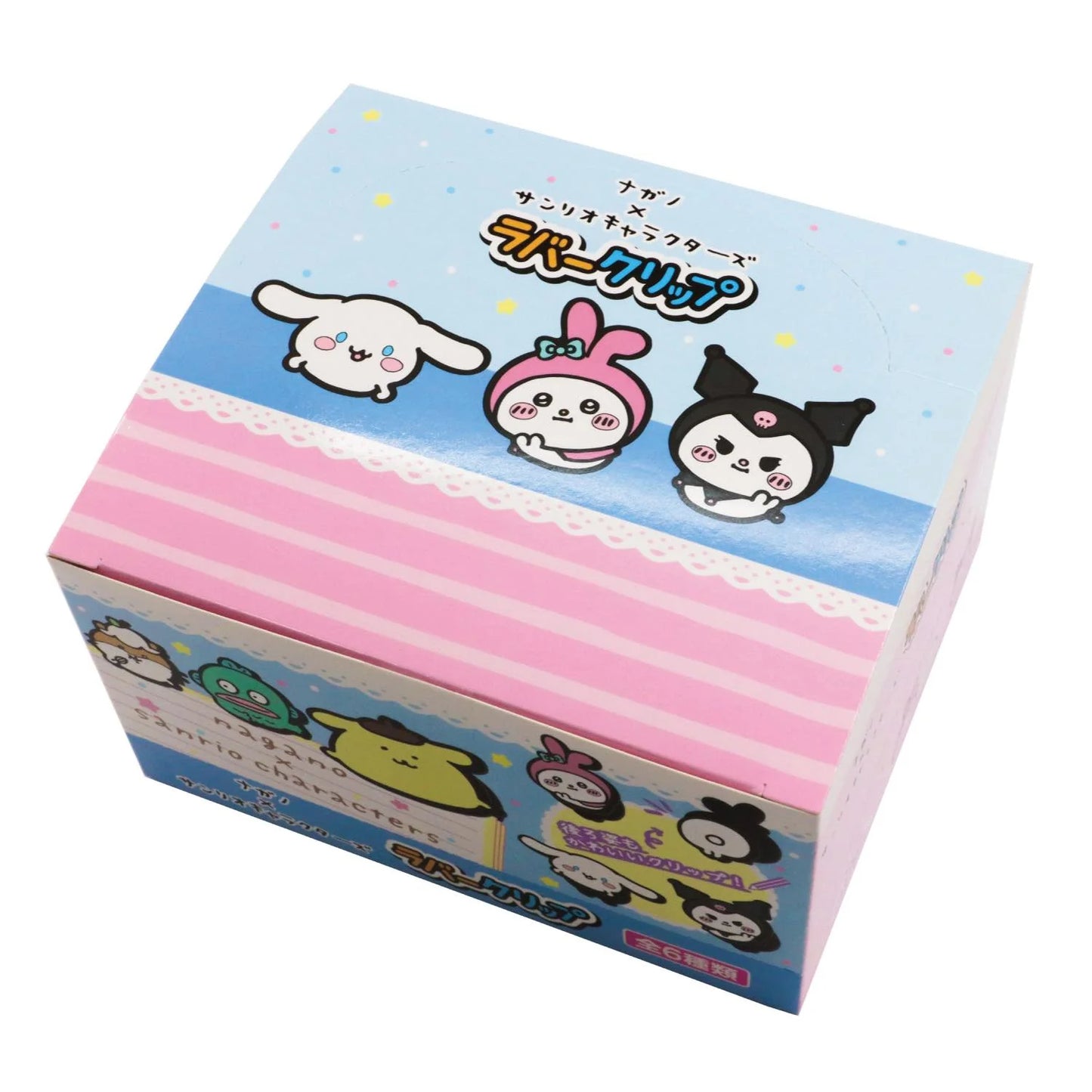 Nagano | Nagano x Sanrio Characters Rubber Clip Blind Box (6 Types)