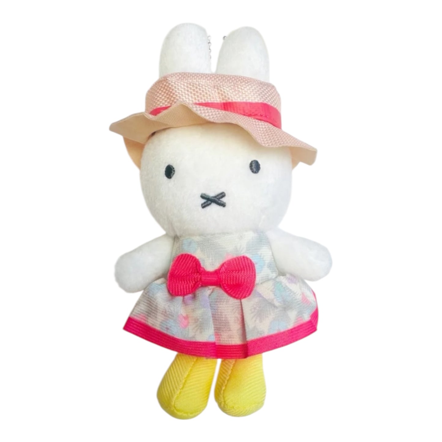 Miffy | Miffy House Denburg Limited Plush Keychain - Straw Hat