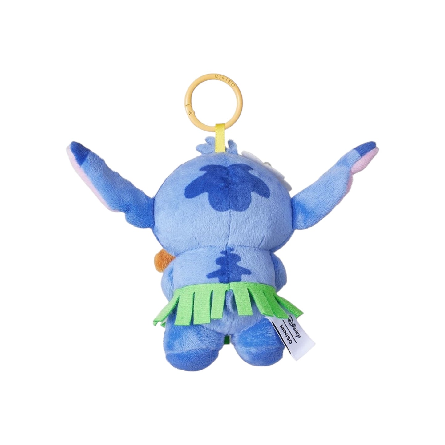Miniso x Disney | Summer Hula Skirt Mascot Plush Keychain - Stitch