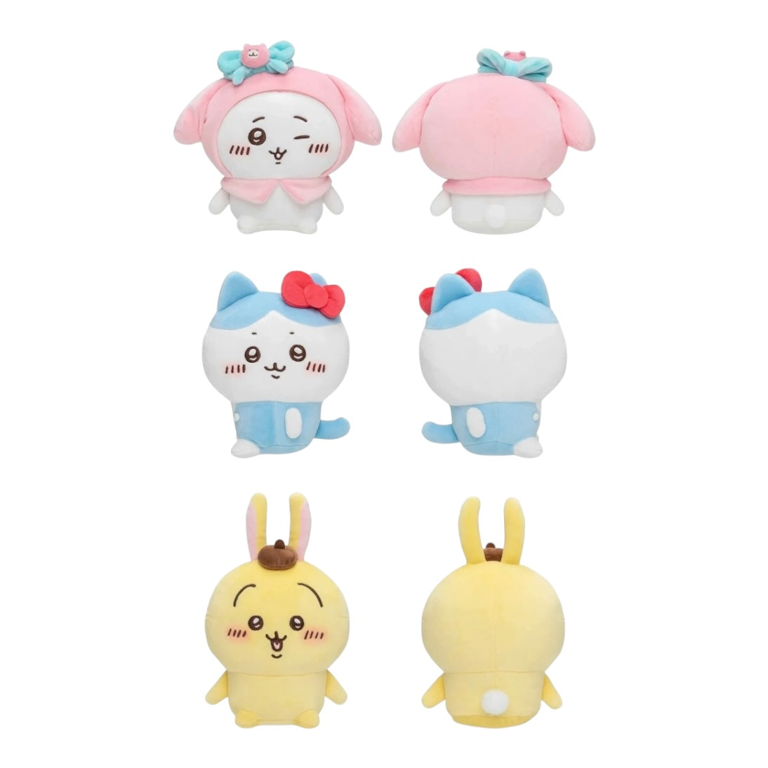 Chiikawa x Sanrio Characters Plush Toy