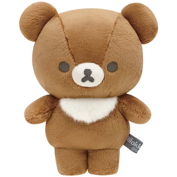 San-X | Rilakkuma NEW BASIC RILAKKUMA Vol.2 Stuffed Toy - Chairoikoguma MO05501
