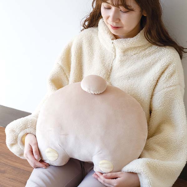 San-X | Rilakkuma BASIC RILAKKUMA Favorite Things Die-cut Hip Cushion - Rilakkuma MO68201