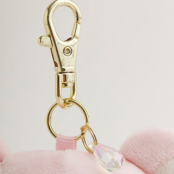 San-X | Rilakkuma Rainy Day to Sunny Theme - Key Cover With Plush Reel - Korilakkuma AB29302