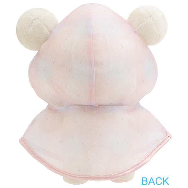 San-X | Rilakkuma Rainy Day to Sunny Theme - Stuffed Toy - Raincoat Korilakkuma MO98101