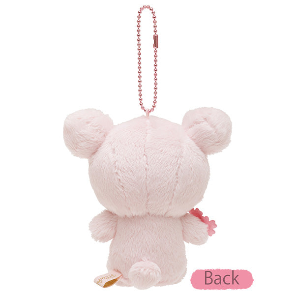 San-X | Rilakkuma Sakura Rilakkuma - Hanging Stuffed Animals - Korilakkuma MV22501