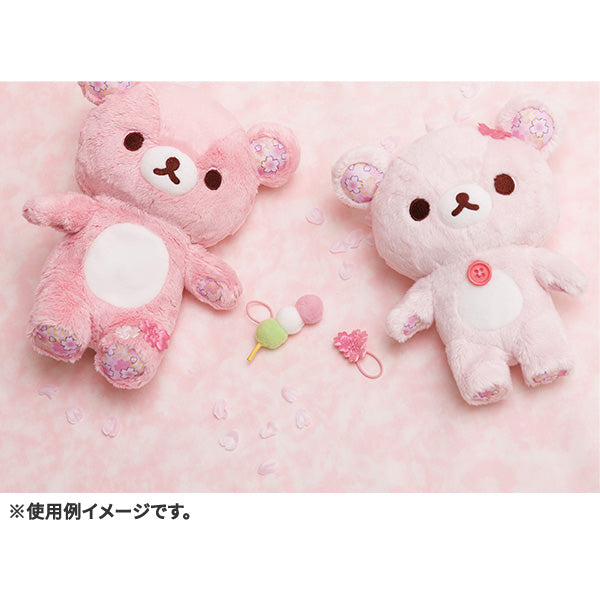 San-X | Rilakkuma Sakura Rilakkuma - Collectable Sitting Stuffed Toys - Rilakkuma MV22601