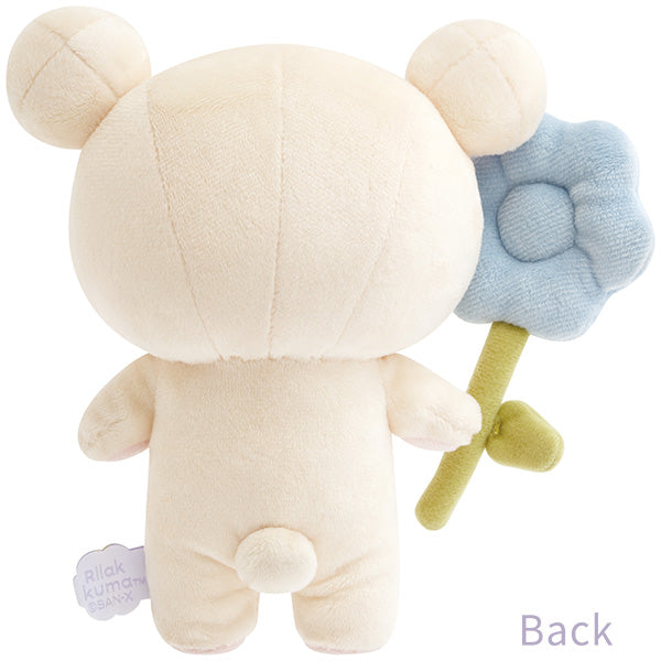 San-X | Rilakkuma BASIC RILAKKUMA Flower Stuffed toy - Korilakkuma MV13701