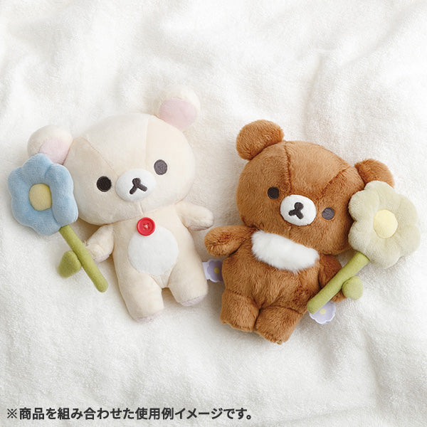 San-X | Rilakkuma BASIC RILAKKUMA Flower Stuffed toy - Korilakkuma MV13701