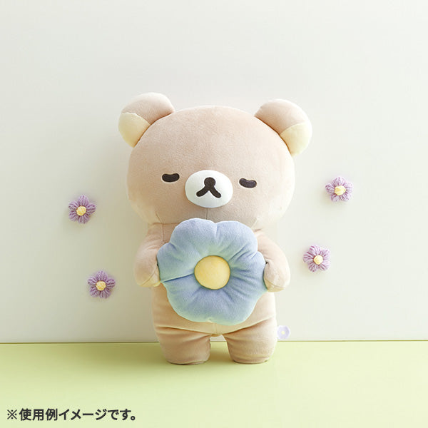 San-X | Rilakkuma BASIC RILAKKUMA Flower - Rilakkuma Cushion MV14001