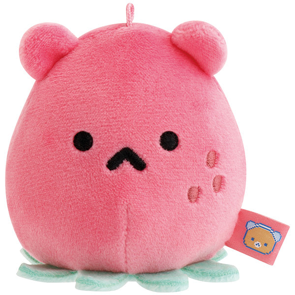San-X | Rilakkuma Gaming Rilakkuma Theme Buddy Hanging Plush Toy - Strawberry Alien? MV20001