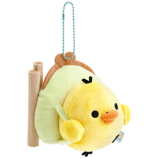 San-X | Rilakkuma Gaming Rilakkuma Theme Hanging Plush Toy - Adventurer Kiiroitori MV20201