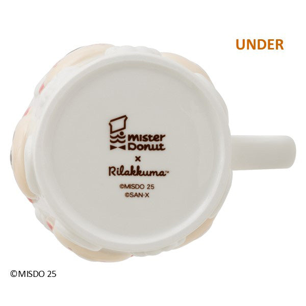 San-X | Rilakkuma x Mister Donut Mug - Korilakkuma TK23502