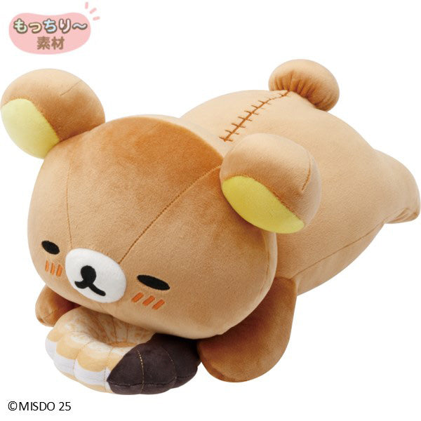 San-X | Rilakkuma x Mr. Donut Donut Makumaku Cushion - Rilakkuma (Angel French) MV27501
