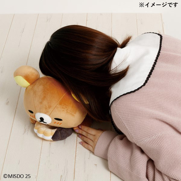 San-X | Rilakkuma x Mr. Donut Donut Makumaku Cushion - Rilakkuma (Angel French) MV27501