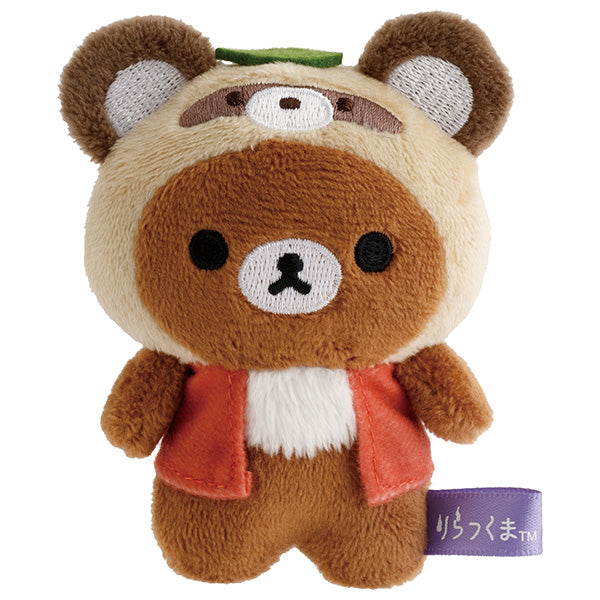 San-X | Rilakkuma Halloween Ghost Assorted Hand-held Tenori Plush Toy MV28001