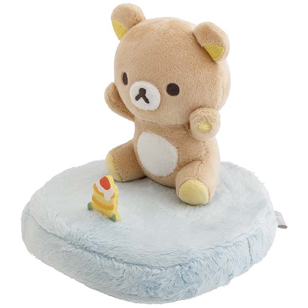 San-X | Rilakkuma Smartphone Stand Plush Toy - Rilakkuma MV32701