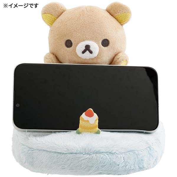 San-X | Rilakkuma Smartphone Stand Plush Toy - Rilakkuma MV32701