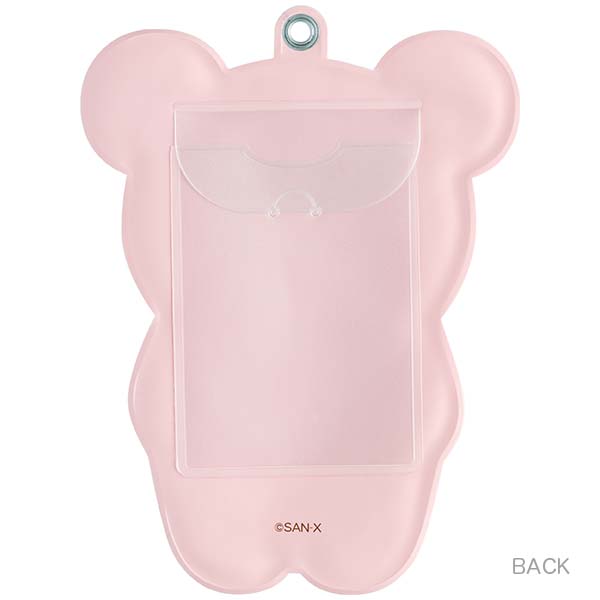 San-X | Rilakkuma Nui Photo Series Die-cut Pass Case - Korilakkuma