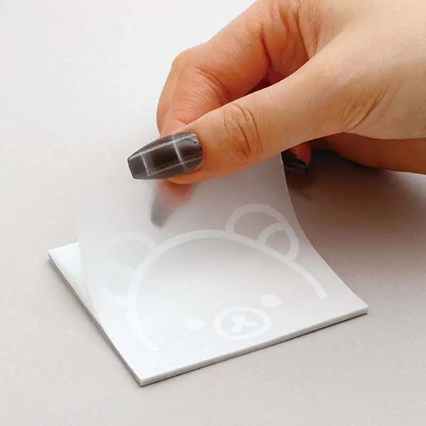 San-X | Rilakkuma BASIC RILAKKUMA MONOCHROME Sticky Notes A