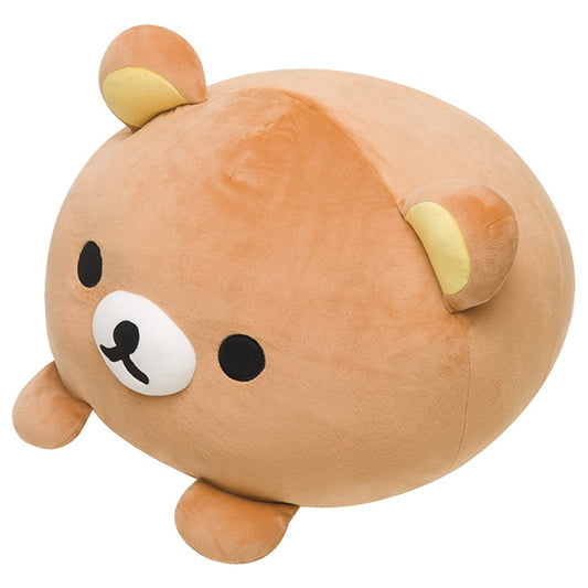 San-X | Rilakkuma Super Mochimochi Daifuku Cushion - Rilakkuma MX09401