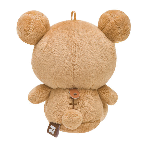 San-X | Rilakkuma Outing Plush Toy Keychain - Rilakkuma MX15401