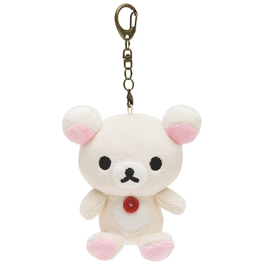 San-X | Rilakkuma Outing Plush Toy Keychain - Korilakkuma MX15501