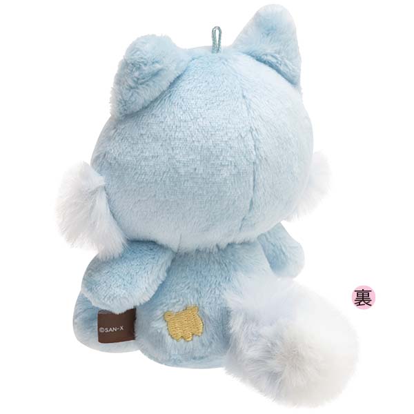 San-X | Rilakkuma Outing Plush Toy Keychain - Chairoikoguma Blue Wolf MF21301