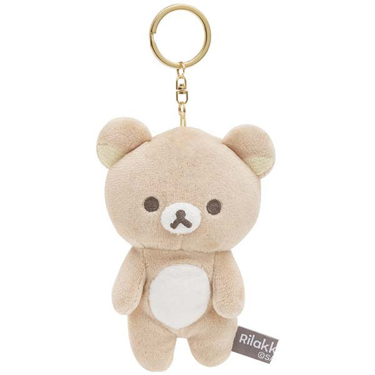 San-X | Rilakkuma NEW BASIC RILAKKUMA Hanging Plush Toy - Rilakkuma MF99601