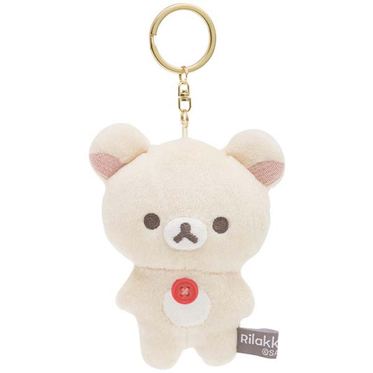 San-X | Rilakkuma NEW BASIC RILAKKUMA Hanging Plush Toy - Korilakkuma MF99701