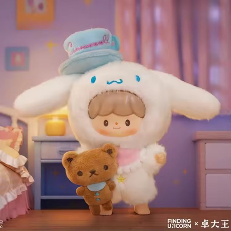 Sanrio | Sanrio Characters x zZoton x FINDING UNICORN - Love League Buddies Series Vinyl Plush Blind Box (6+1 Types)