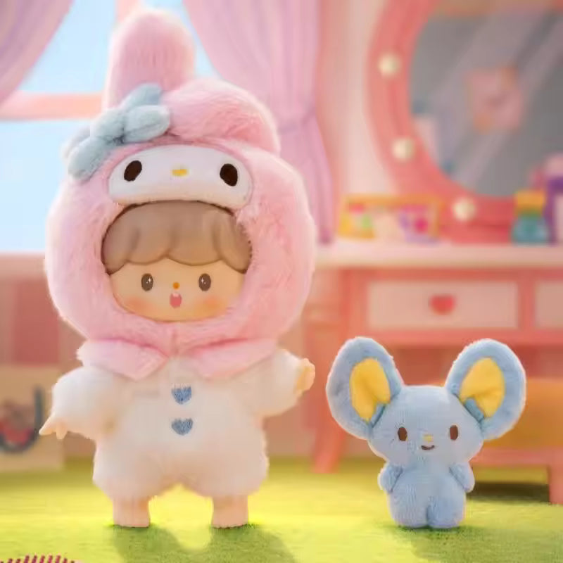 Sanrio | Sanrio Characters x zZoton x FINDING UNICORN - Love League Buddies Series Vinyl Plush Blind Box (6+1 Types)