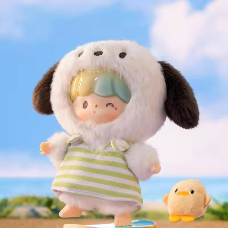 Sanrio | Sanrio Characters x zZoton x FINDING UNICORN - Love League Buddies Series Vinyl Plush Blind Box (6+1 Types)