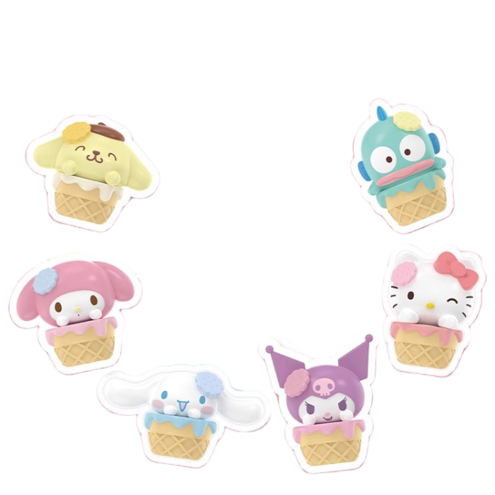 Sanrio Mini | Sanrio Characters Ice Cream Cone Series Blind Box