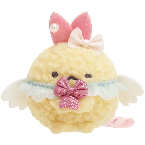 San-X | Sumikko Gurashi Angel Ebiten Idol | Ebitendon Fried Shrimp Stage Hand-held Plush Toy Set MO62601